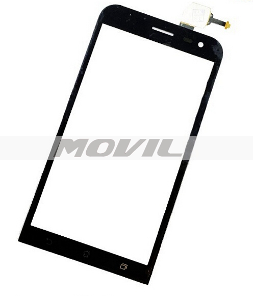 para ASUS Zenfone 2 ZE500ML 5 5 inch New Black  tactil Screen Digitizer Glass Lens Replacement
