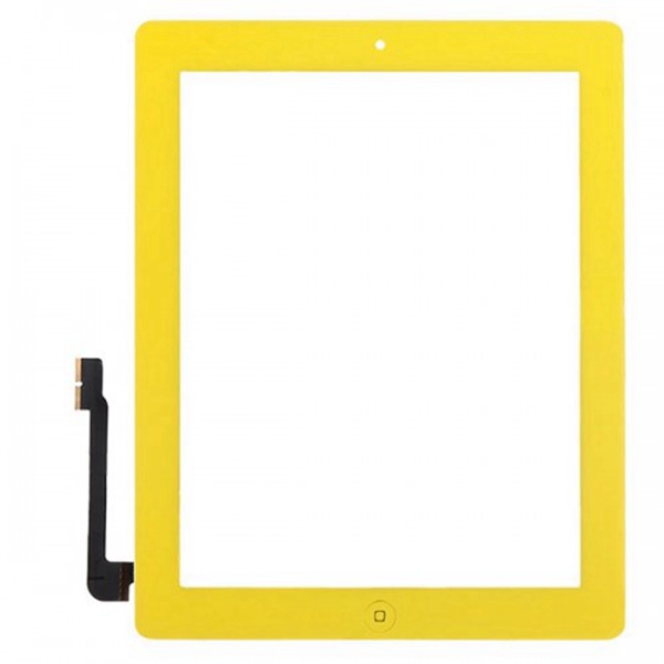 Tactil&Home Boton para iPad 3 iPad 4 amarillo