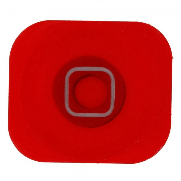 Home Boton para iPhone 5 rojo