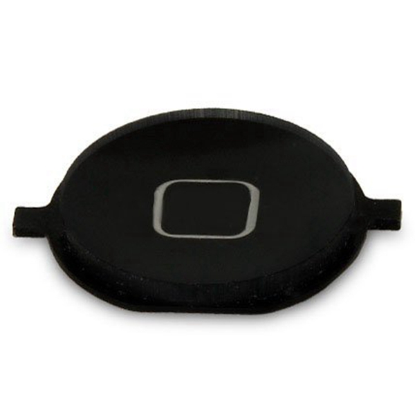 Home Boton exterior para iPhone 4S negro