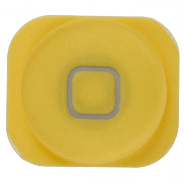 Home Boton para iPhone 5 amarillo