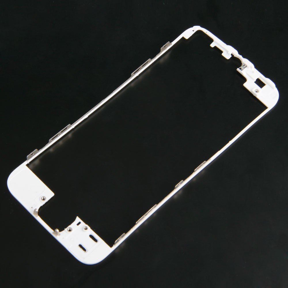 Marco de metal LCD pantalla iPhone 5S blanca