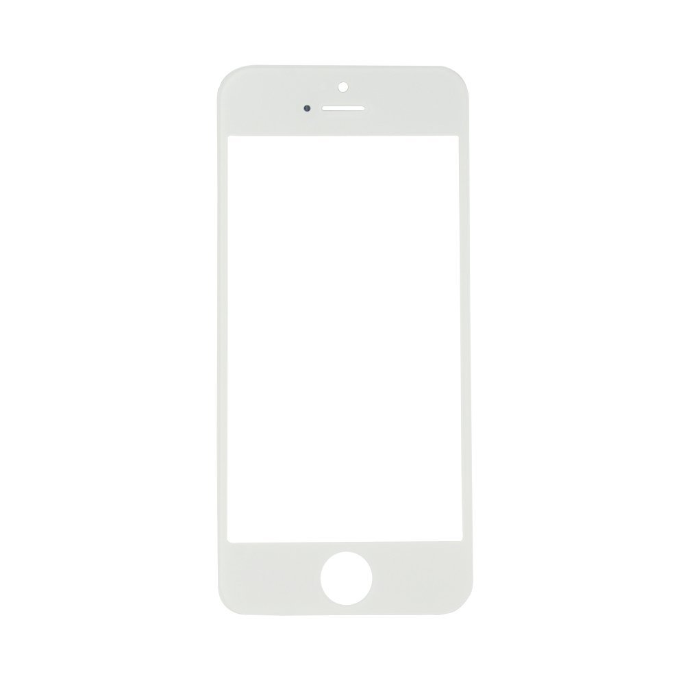 Cristal Iphone 5g 5c 5s Color Blanco