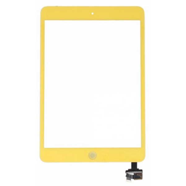 Tactil &IC Chip para iPad Mini amarillo