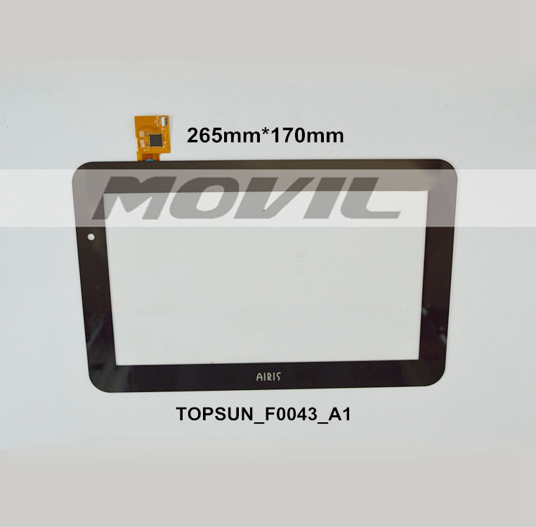 New 10.1 inch Tactil Screen Digitizer para AIRIS TOPSUN F0043 A1