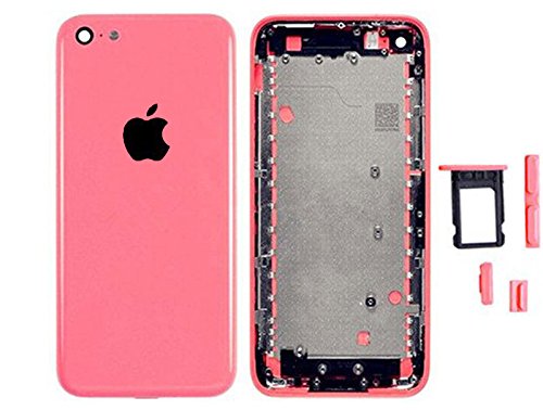 Ensamble De Tapa Bateria Iphone 5c Rosa Naranja