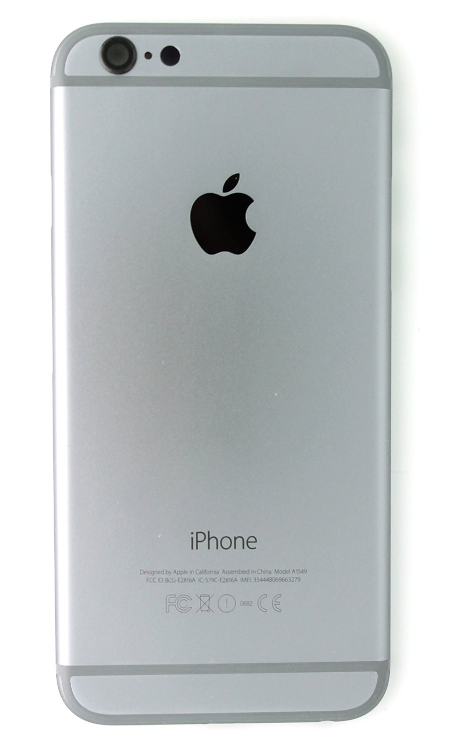 Carcasa Tapa Trasera Original Iphone 6 Con Botones grey